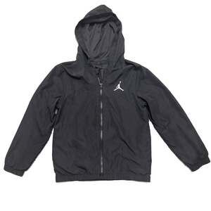 Jordan Big Boys Dri-FIT Jumpman Full-Zip Windbreaker Jacket Small 8-10Y